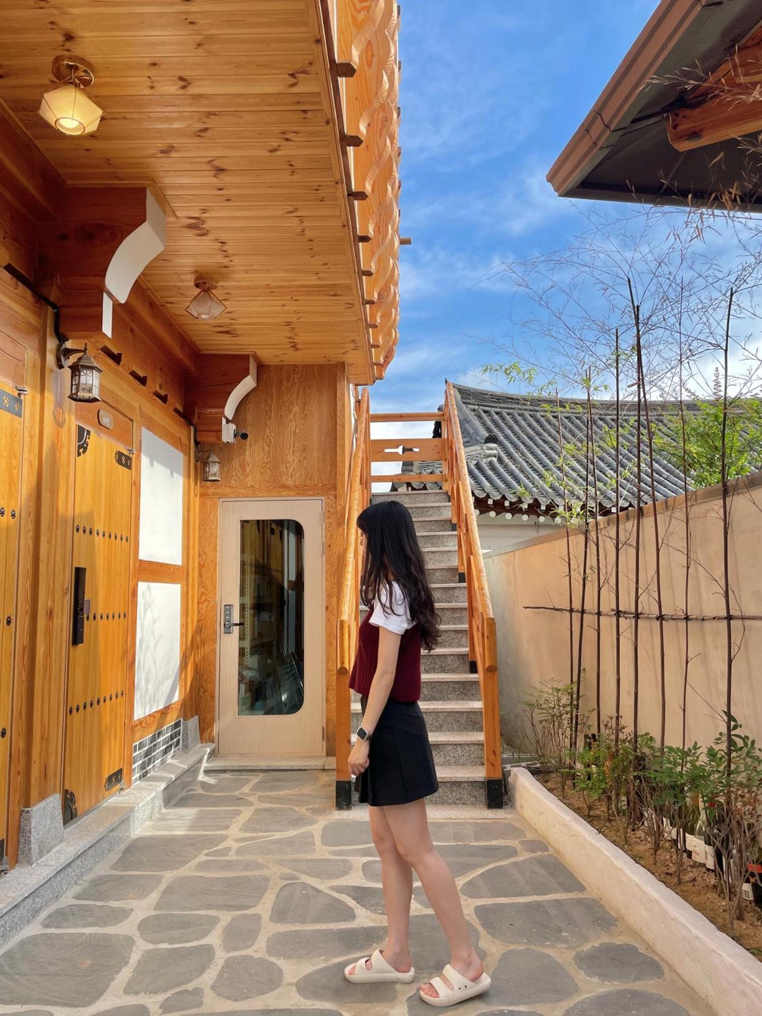 Hanok Stay Da-Ga-Gam Кёнджу Экстерьер фото