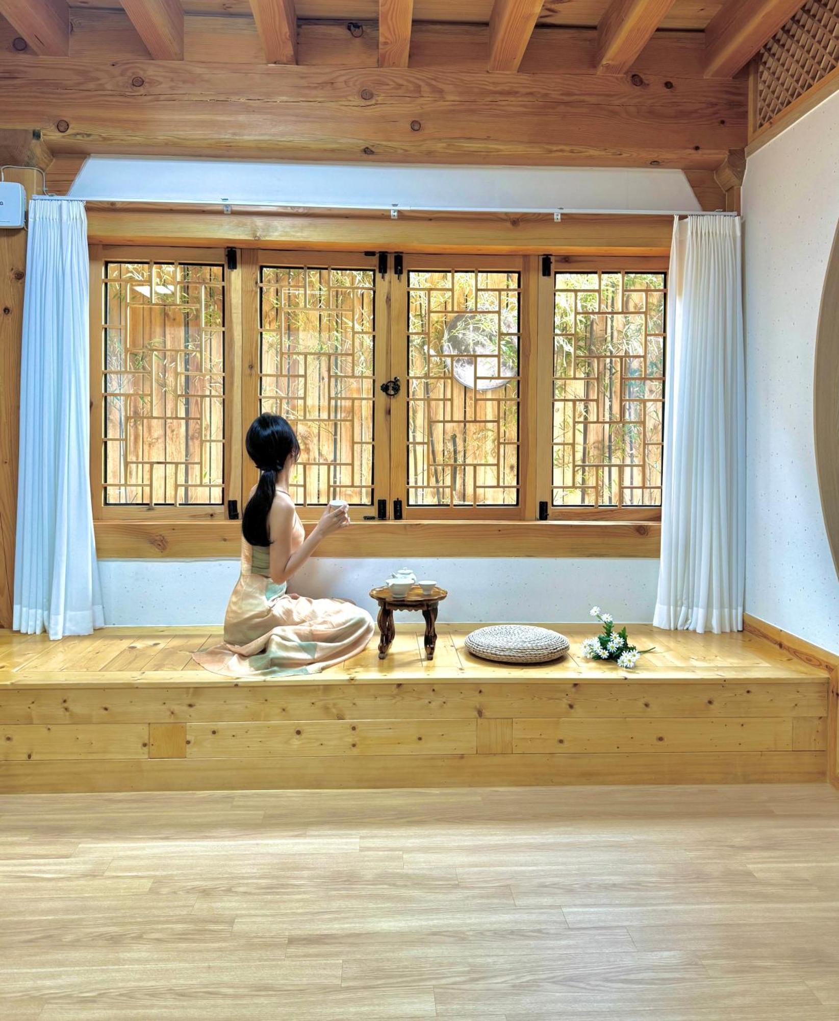 Hanok Stay Da-Ga-Gam Кёнджу Экстерьер фото